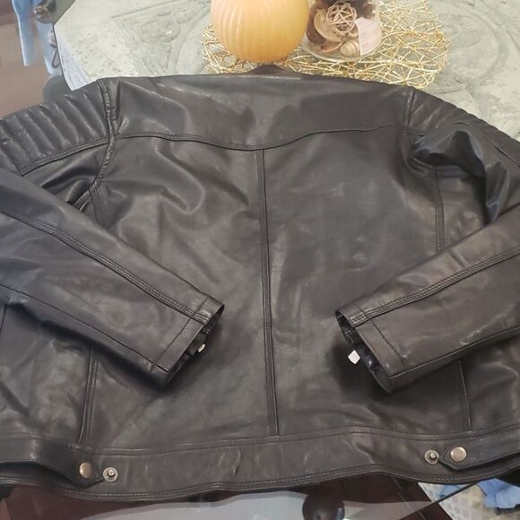 𝅺trafaluc Zara Biker Leather Jacket - Picture 4 of 5